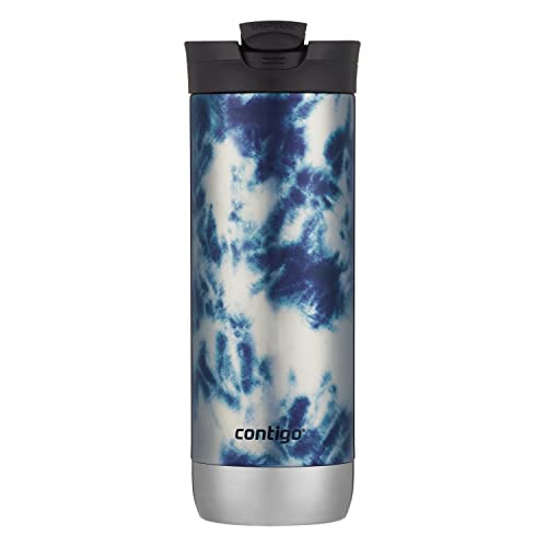 Contigo SNAPSEAL Insulated Stainless Steel Travel Mug 2 Pack, 20oz, Blue Corn & Acid Wash O816483