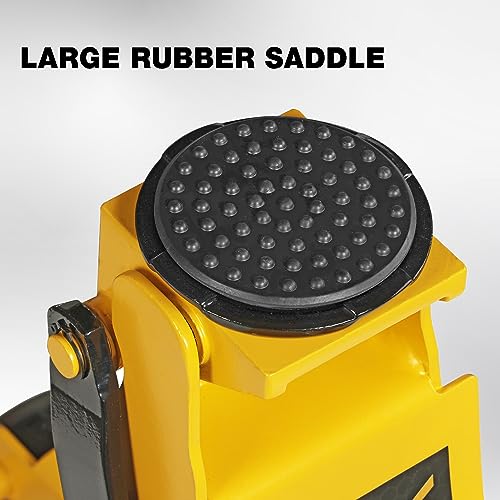 YELLOW JACKET 2.5 Ton Trolley Jack with Carrying Case, 5500 lb Capacity N593266
