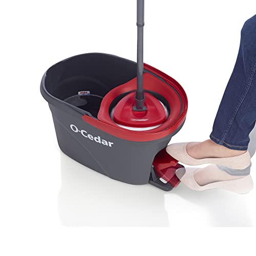 O-Cedar EasyWring Microfiber Spin Mop Bucket System J4807