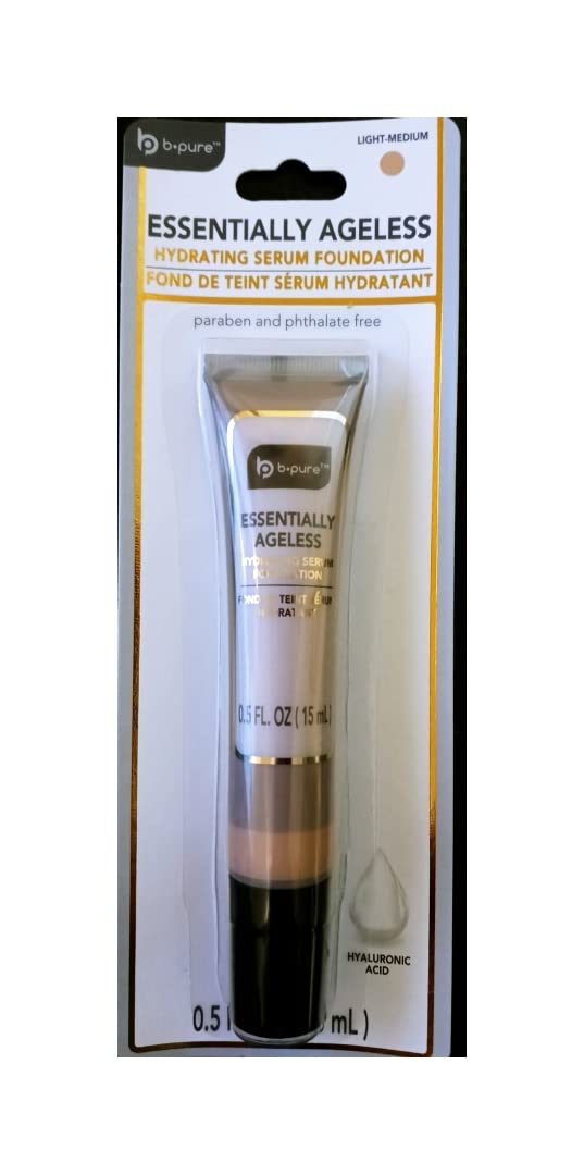 b pure Essentially Ageless Hydrating Serum Foundation in Light-Medium