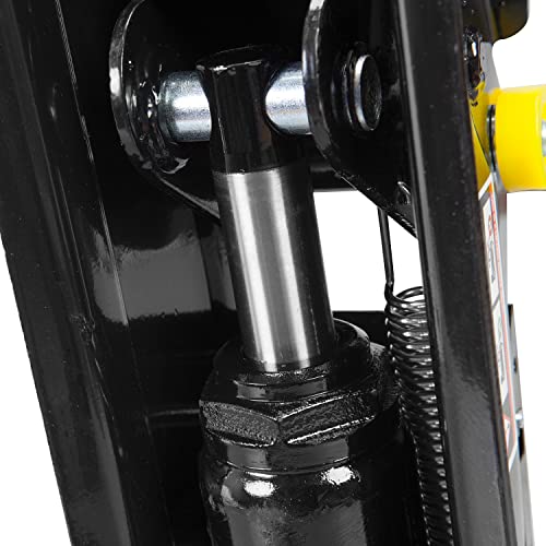 BIG RED Torin Hydraulic Trolley Floor Jack with Storage Case, 1.5 Ton Capacity, Black J906585