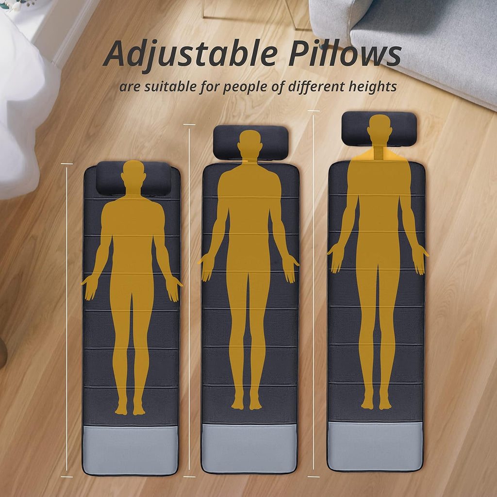 Mynt Full Body Massage Mat with Heat and Vibrating Nodes Y938296