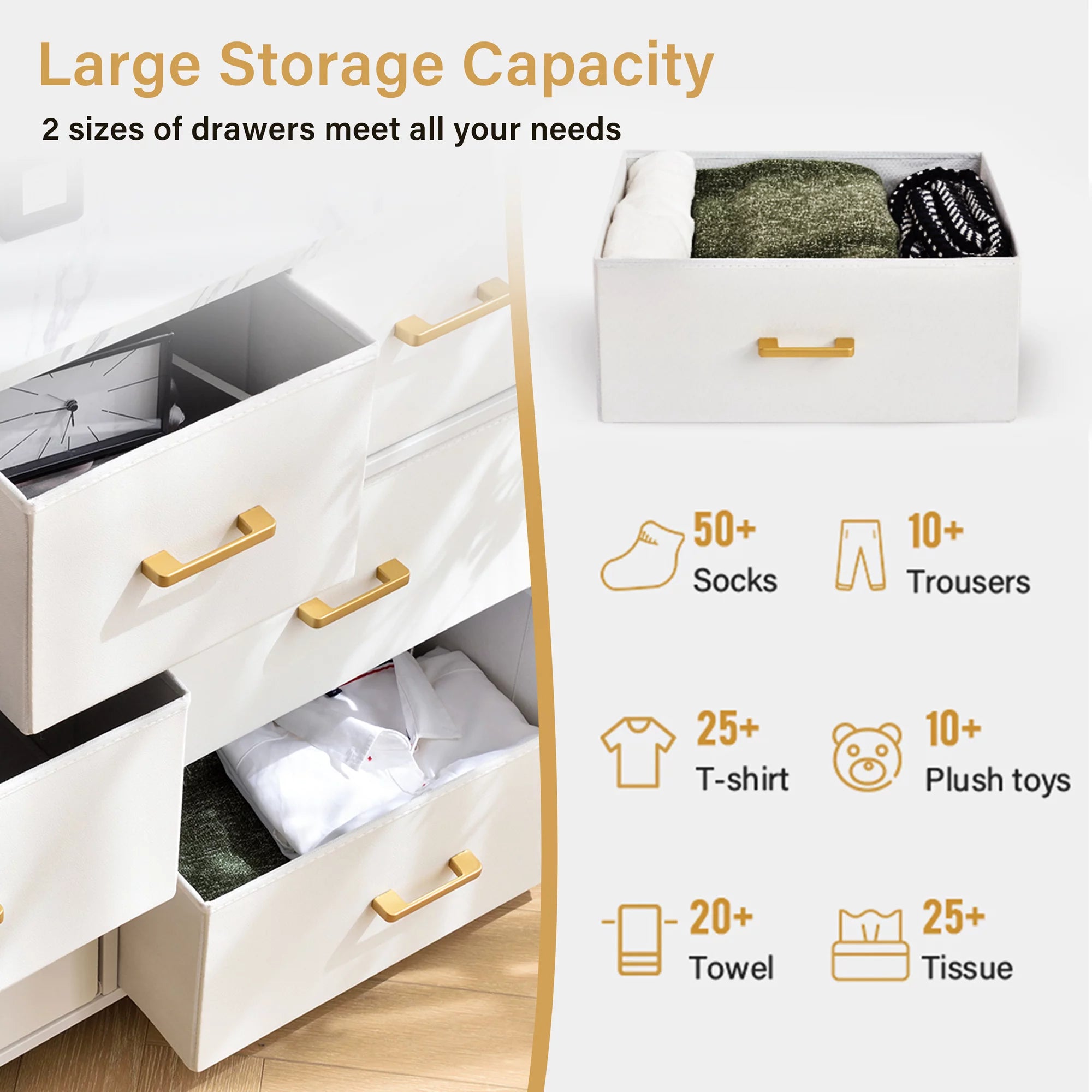 Bigroof Clothes Storage Organizer for Closet Entryway Bedroom T729914