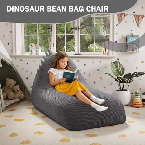 COMAX Unicorn Bean Bag Chair for Kids with Filler, Pink H562644
