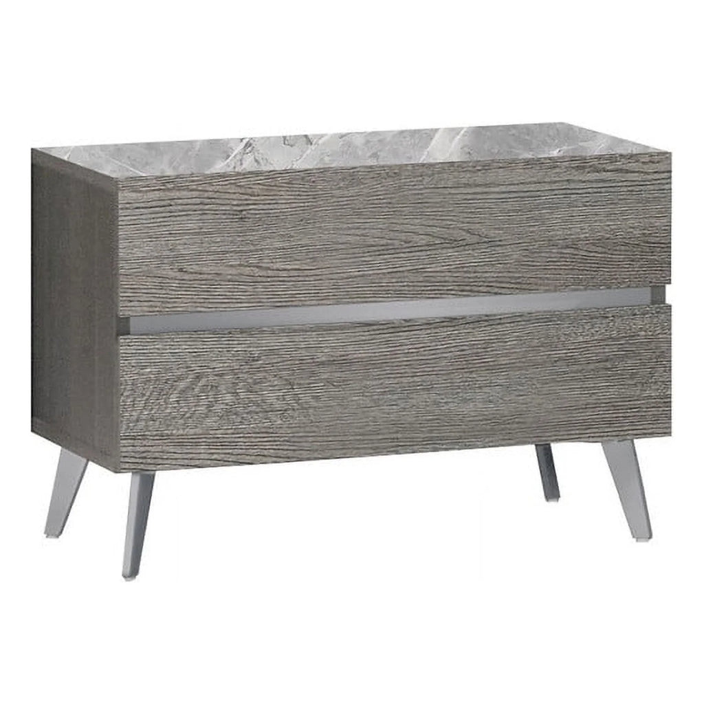 Victoria Premium 3-Piece Bedroom Set King Size Light Grey Oak E296055