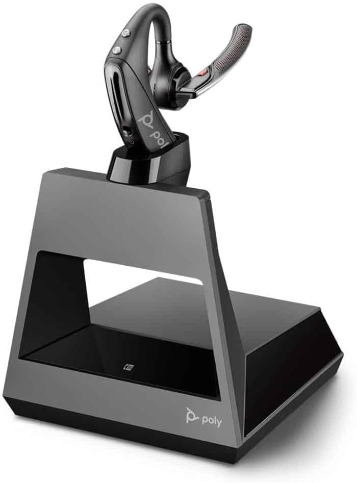 Plantronics by Poly Voyager 5200 UC Wireless Headset with Charging Case G7404