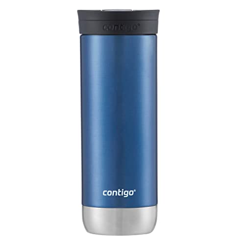 Contigo SNAPSEAL Insulated Stainless Steel Travel Mug 2 Pack, 20oz, Blue Corn & Acid Wash O816483