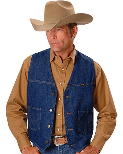 Wrangler Men's Unlined Denim Vest