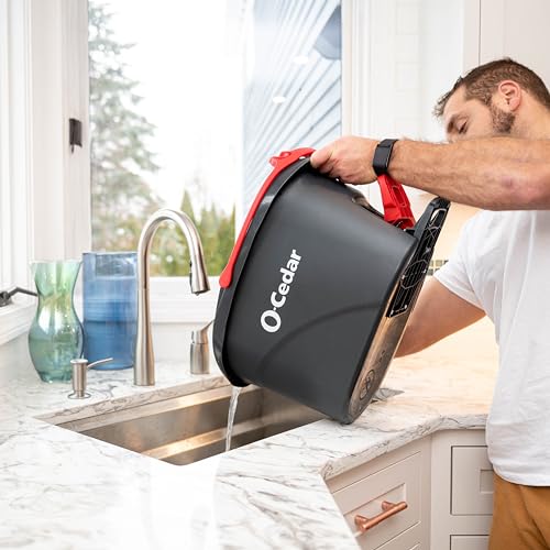 O-Cedar EasyWring Microfiber Spin Mop Bucket System J4807