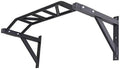 Gronk Fitness Wall Mounted Pull Up Bar | Chin Up Bar | Multi Grip Pull Up Station | Perfect for Commercial and Garage Gym