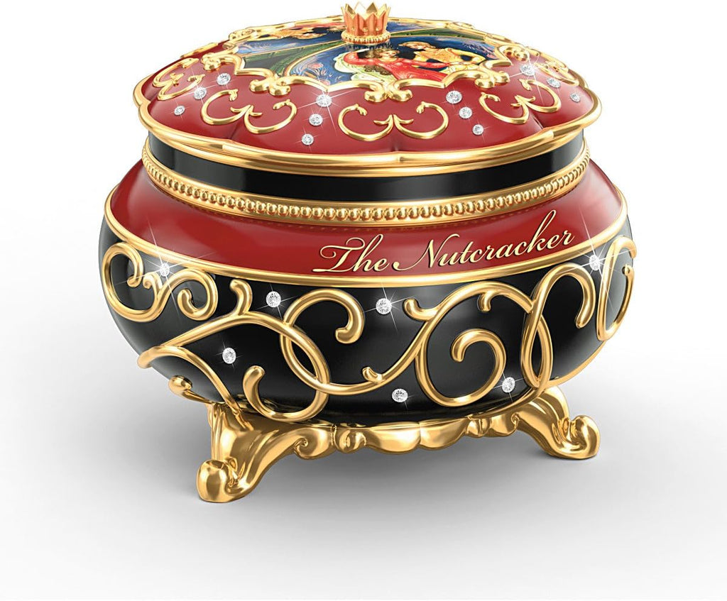 Clara And The Nutcracker Heirloom Music Box X1703