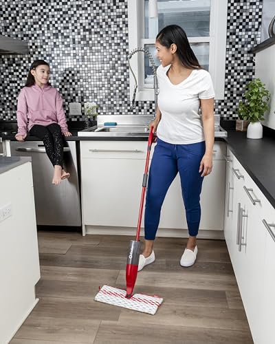 O-Cedar ProMist MAX Spray Mop with 3 Extra Refills, Red R149900