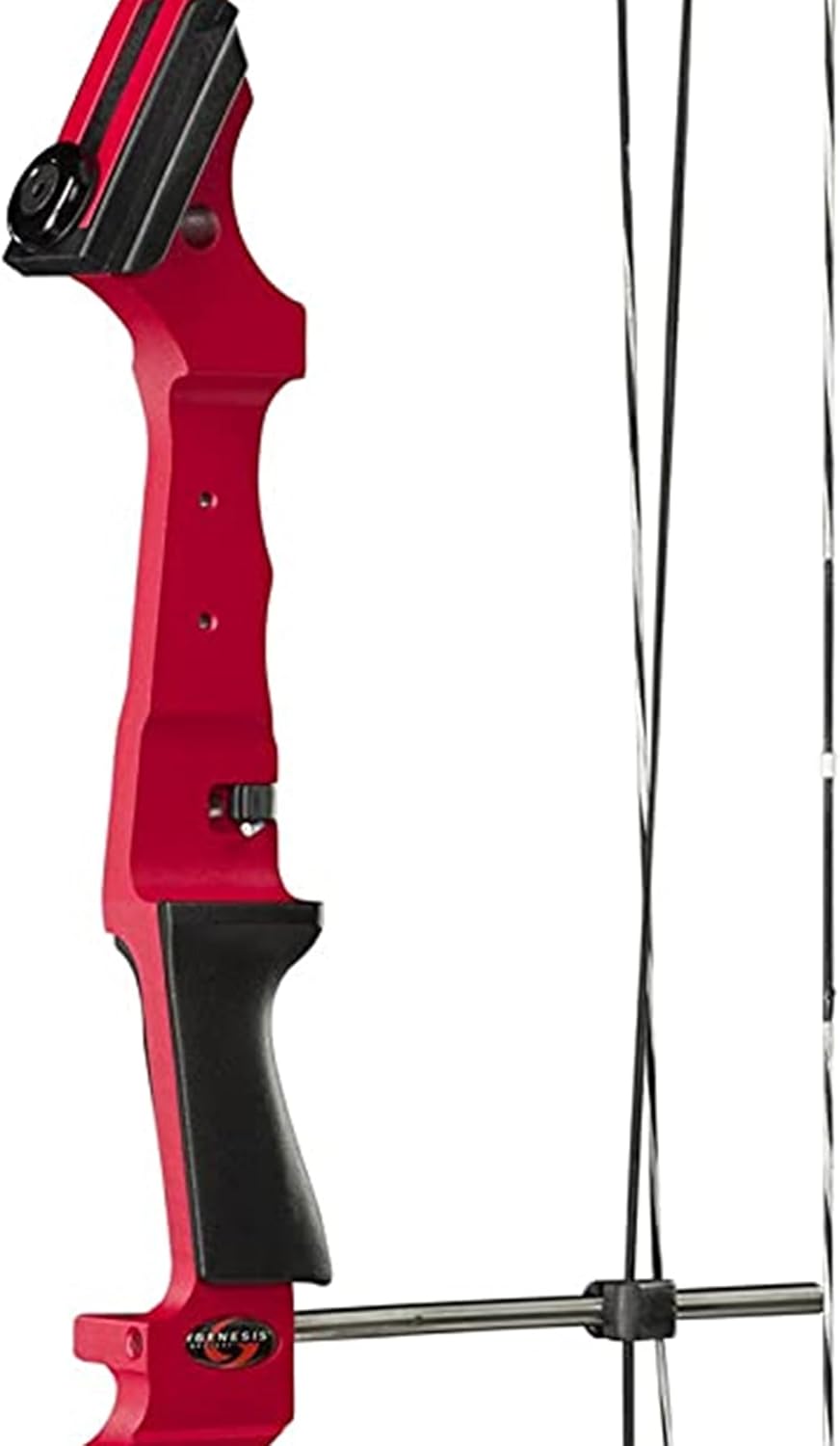Genesis Archery Compound Bow Adjustable Draw Length 15-30in Draw Weight 10-20lbs Right-Handed Red 2 Pack G8178