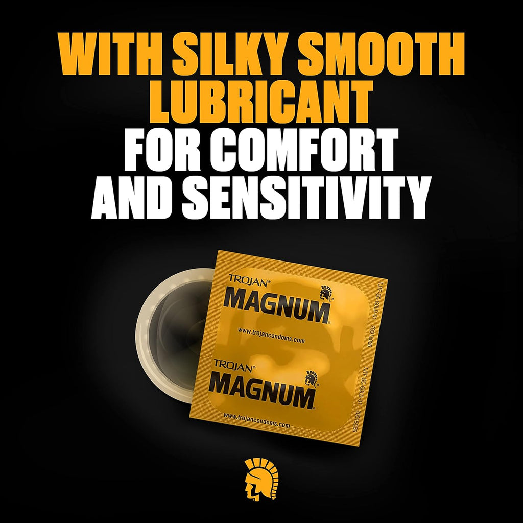 TROJAN Magnum BareSkin & Lubricated Large Condoms, 36 Count E535
