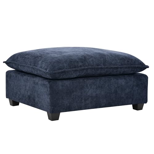 Oversized Modular Sectional Sofa with Movable Ottoman E909