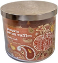 Bath & Body Pumpkin Pecan Waffles 3-Wick Candle 14.5 oz / 411 g - Made with Natural Essential Oils (Packaging Style May Vary)