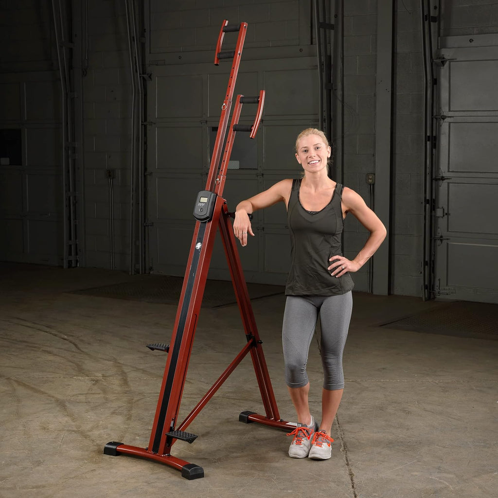 Body-Solid Vertical Climber Total Body Workout Machine for Home Fitness R6842