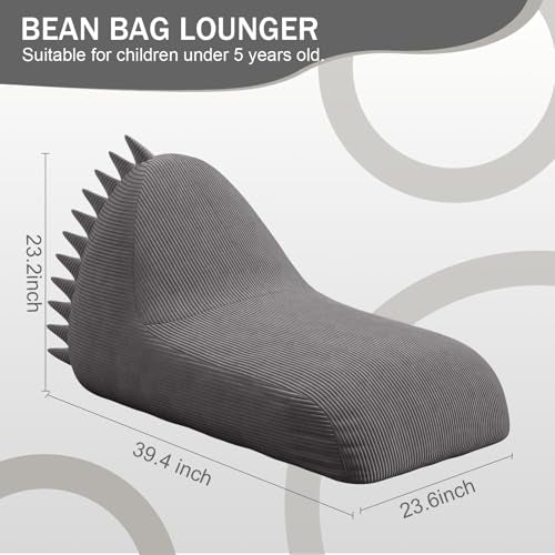 COMAX Unicorn Bean Bag Chair for Kids with Filler, Pink H562644
