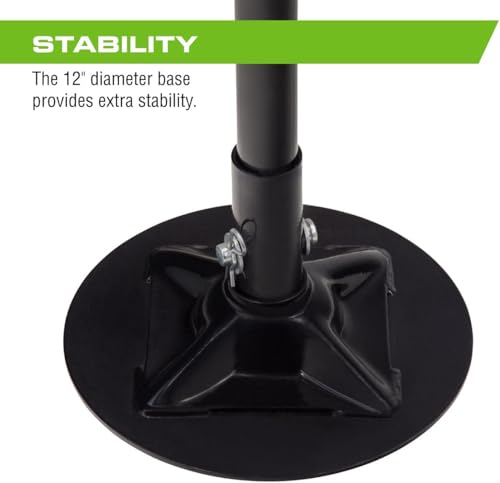 Arcan 1,500 lb Underhoist Support Stand, Adjustable Height, Steel Base T6683