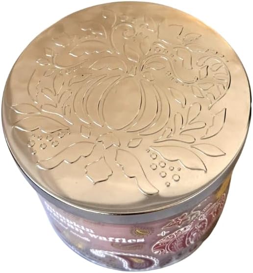 Pumpkin Pecan Waffles 3-Wick Candle 14.5 oz D584209
