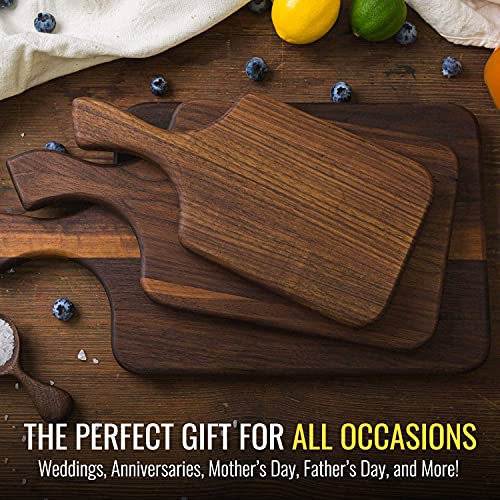 Brazos Home Dark Walnut Wood Cutting Board, 16 x 8 J642691