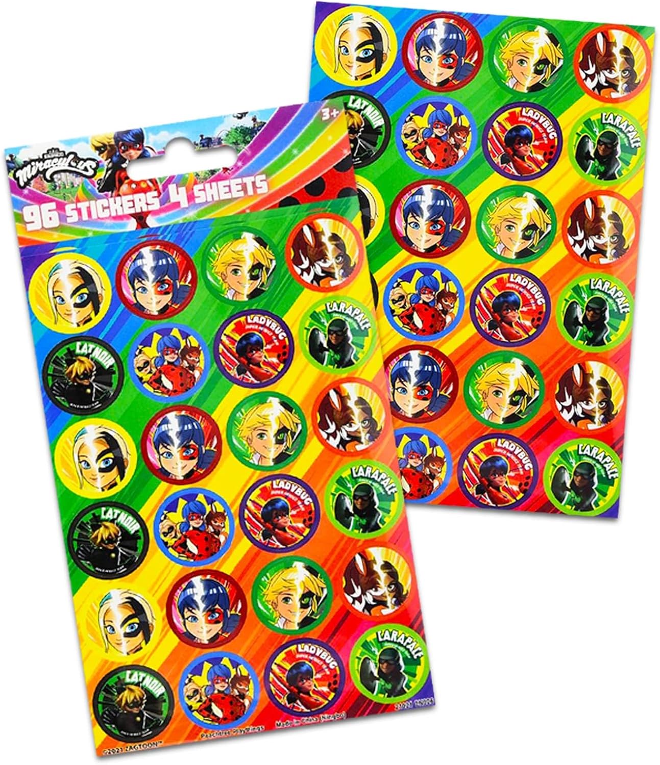 Miraculous Ladybug Mini Backpack Set 3-Piece School Supplies Bundle for Girls F356797