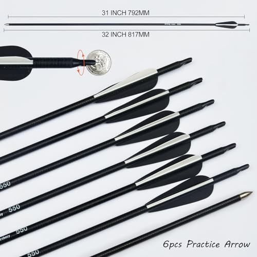 D&Q 58" Takedown Recurve Bow and Arrow Set for Adults Beginners, Right Hand T585