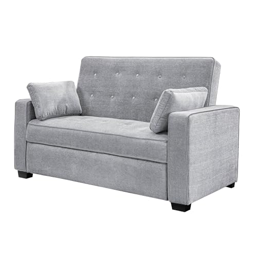 Serta Ainsley Convertible Sleeper Sofa Queen Size Navy Velvet V951