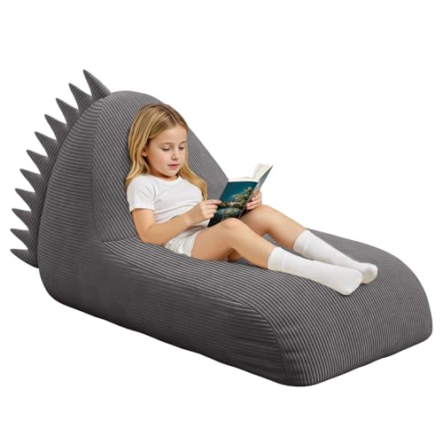 COMAX Unicorn Bean Bag Chair for Kids with Filler, Pink H562644