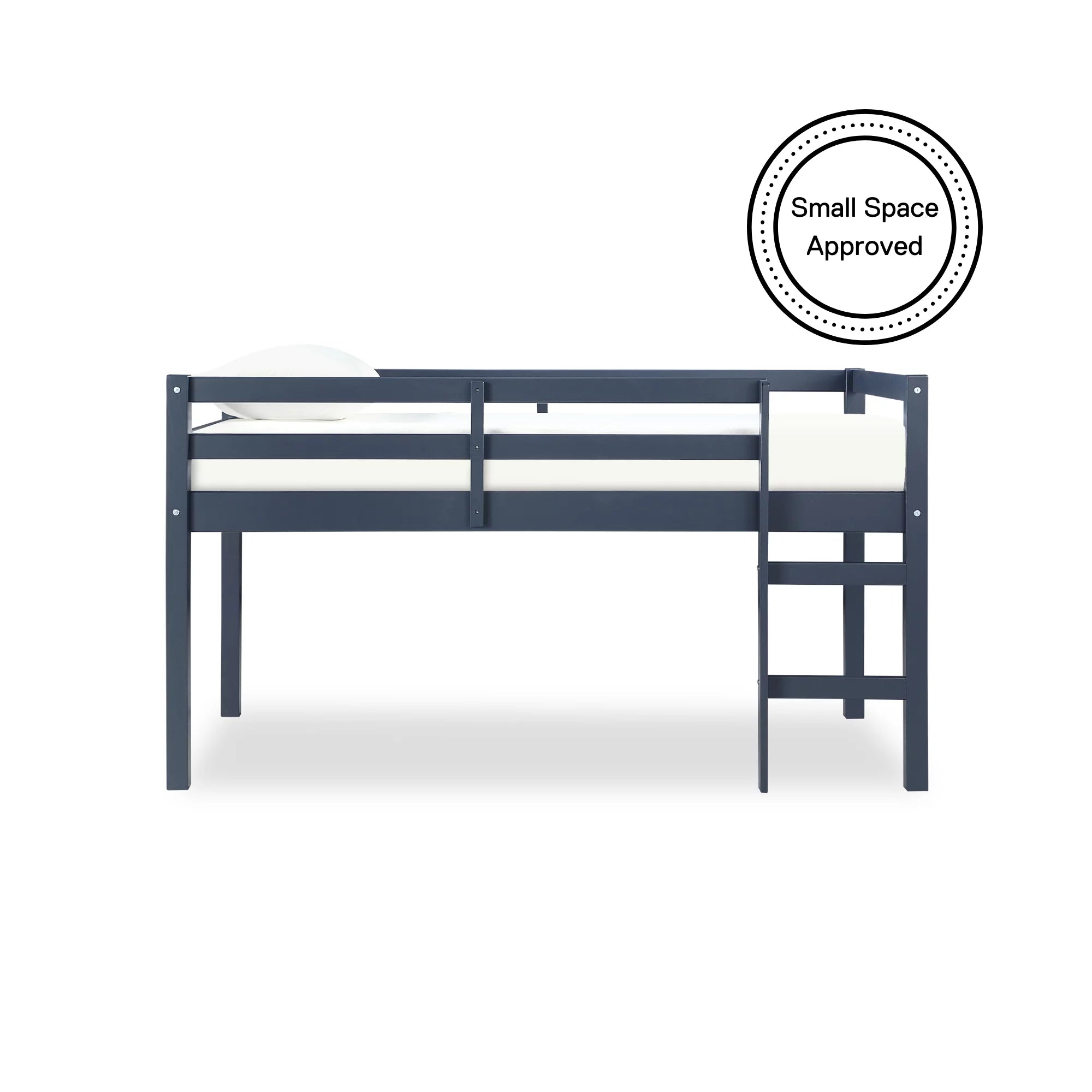 DHP Benson Junior Twin Loft Bed, Blue A41957