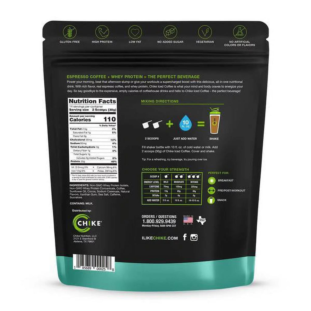 Chike Nutrition High Protein Iced Coffee Mocha Mint 16oz U16790