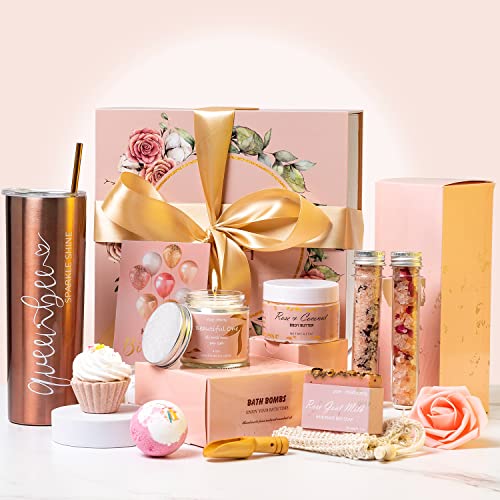 Luxury Spa Gift Set for Women Birthday Pamper Basket B6687