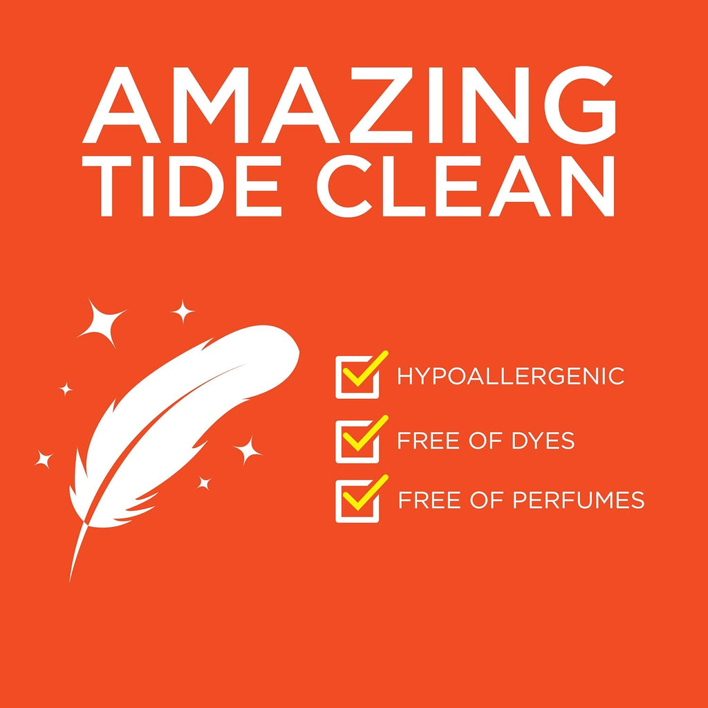 Tide Free and Gentle Liquid Laundry Detergent, 100 oz A70720