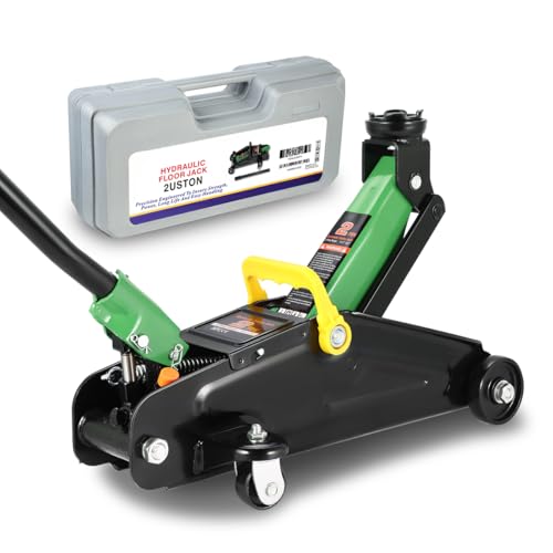 DNA MOTORING Floor Jack 3 Ton Low Profile Heavy Duty Hydraulic Car Jack, Black T11604