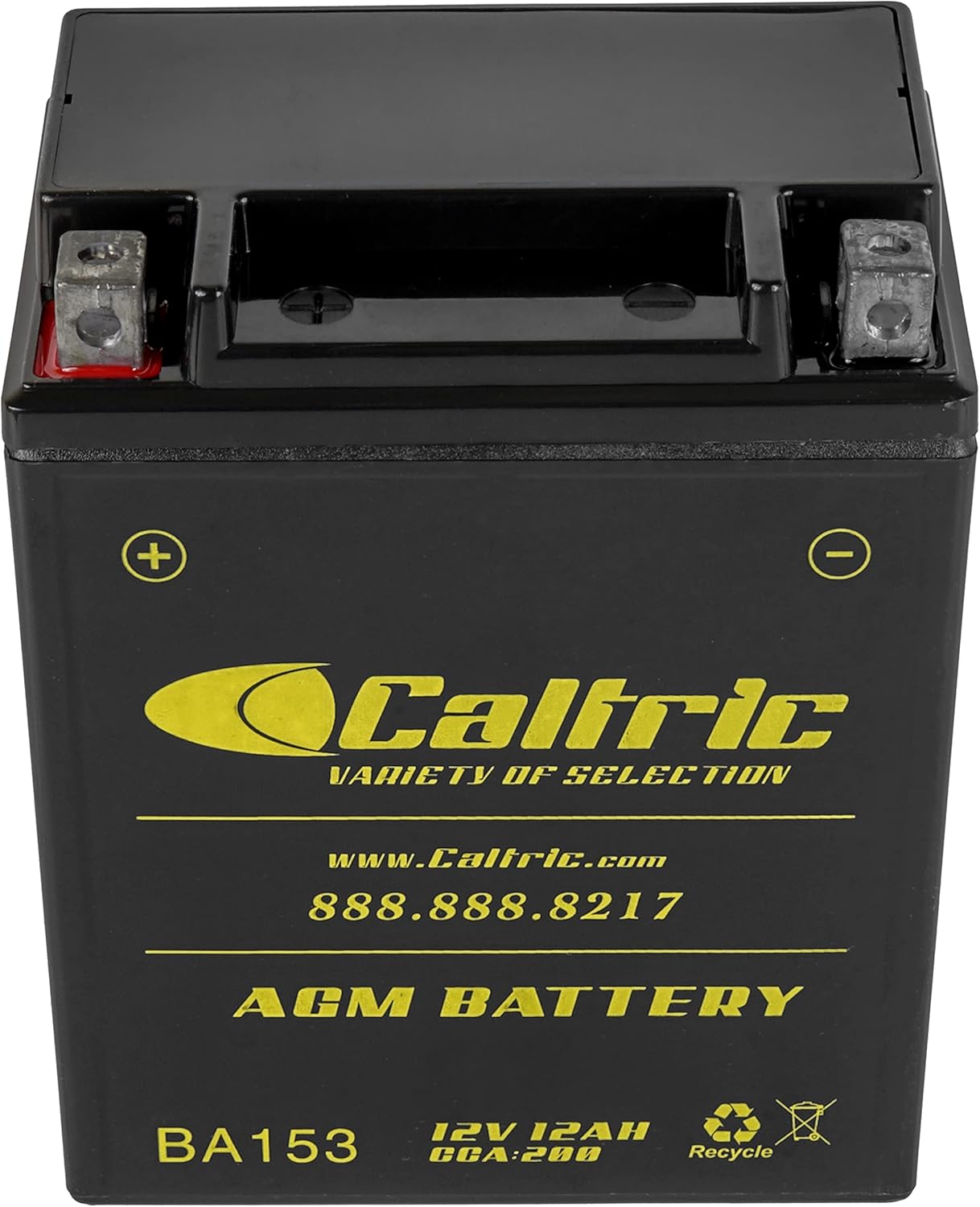 Caltric AGM Battery for Polaris Sportsman 500 4x4 6x6 2005-2006 F11201