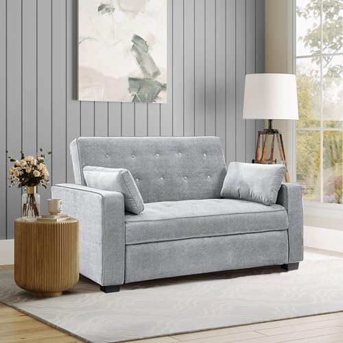 Serta Ainsley Convertible Sleeper Sofa Queen Size Navy Velvet V951