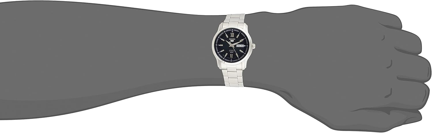 SEIKO 5 Automatic Blue Dial Stainless Steel Men's Watch SNKP17J1 V982