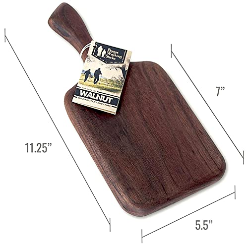 Brazos Home Dark Walnut Wood Cutting Board, 16 x 8 J642691