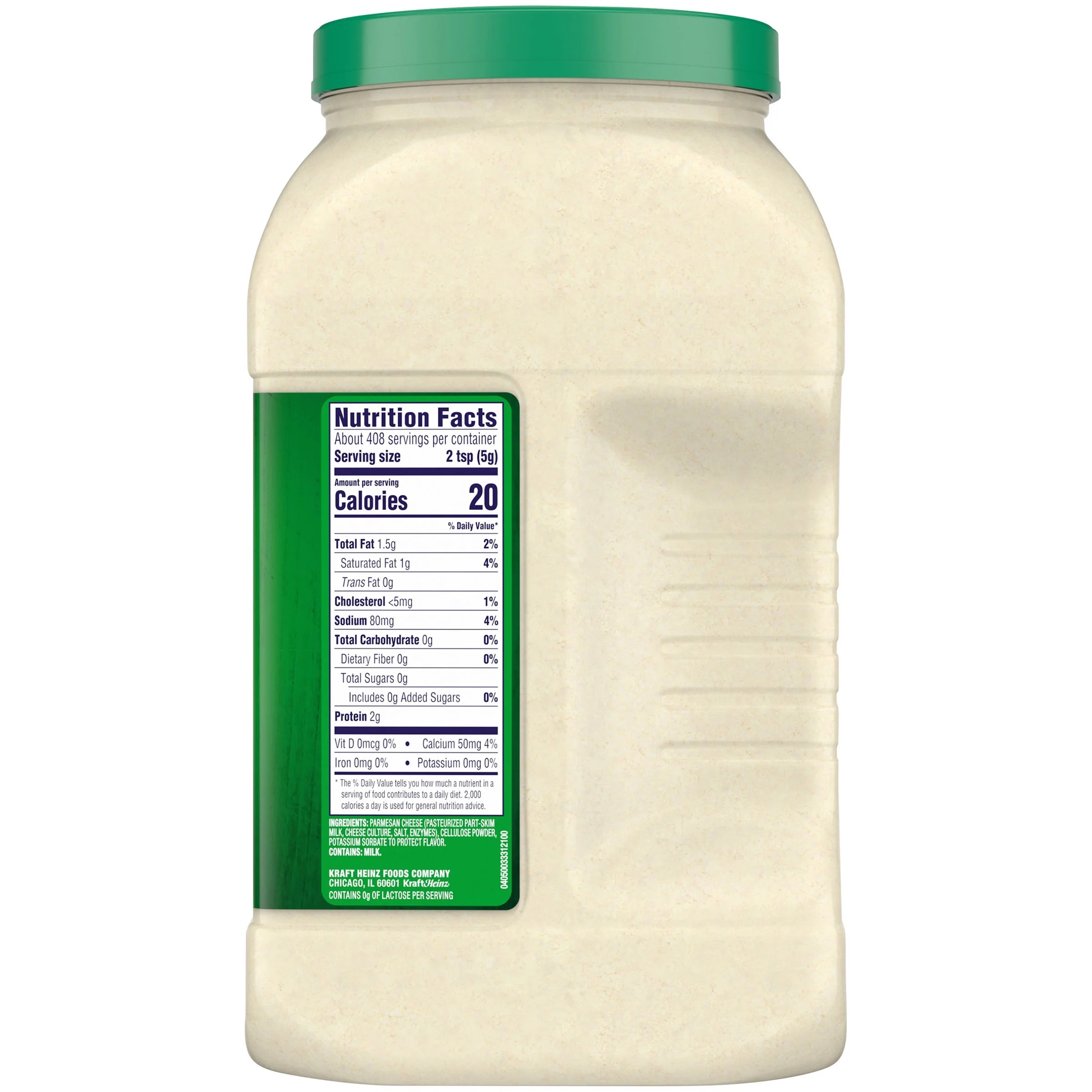 Kraft Parmesan Grated Cheese, 4.5 lb Jug M88580