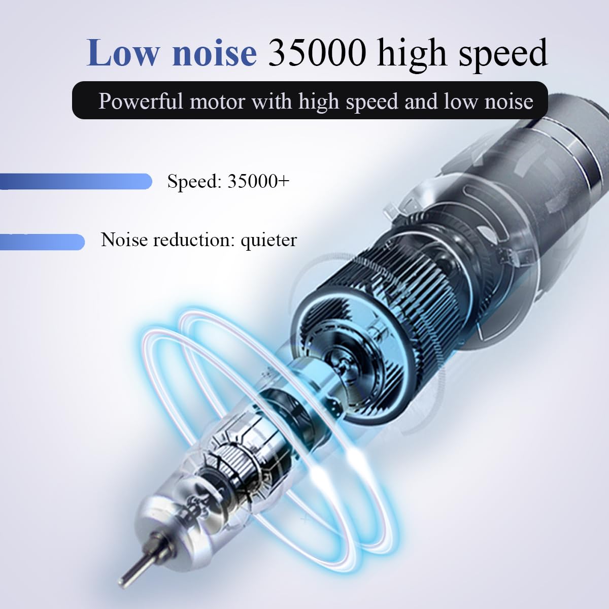 Rechargeable Electric Nail Drill for Acrylic Nails, Manicure & Pedicure V72970