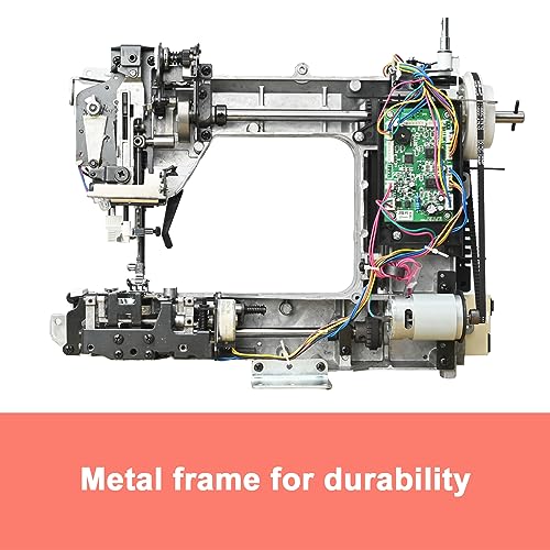 Computerized Self Threading Sewing Machine with Expansion Table and 7 Presser Feet C75144