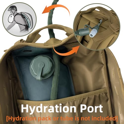 Military Tactical Backpack 45L Molle Assault Pack S1276