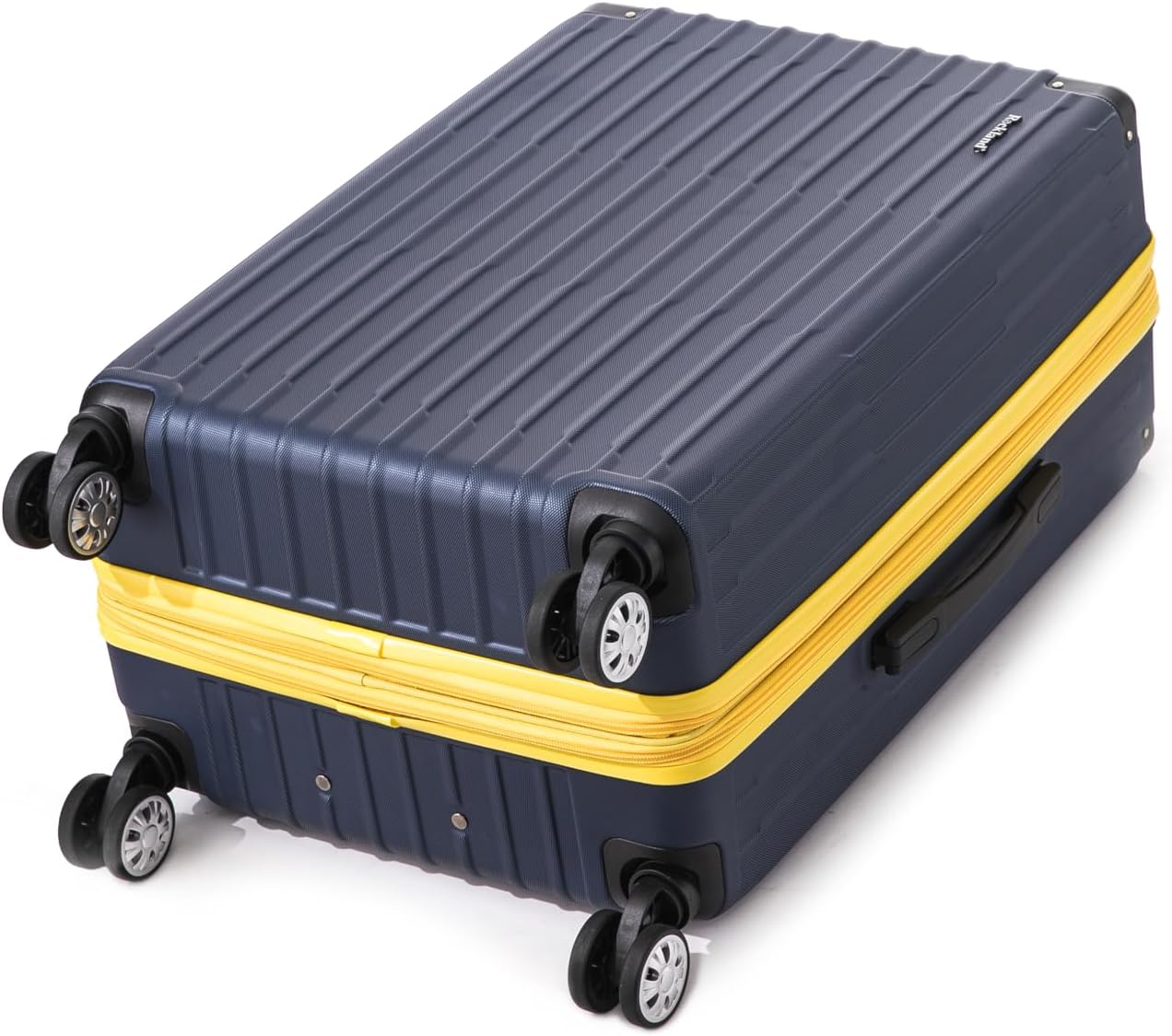 Rockland Hardside Spinner Carry On Luggage Set with Tote, Navy N187713