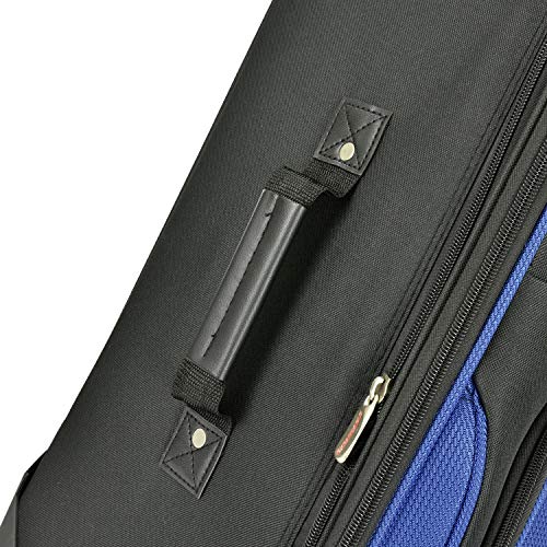 U.S. Traveler New Yorker Lightweight Softside Expandable Rolling Luggage 4-Piece Set N675