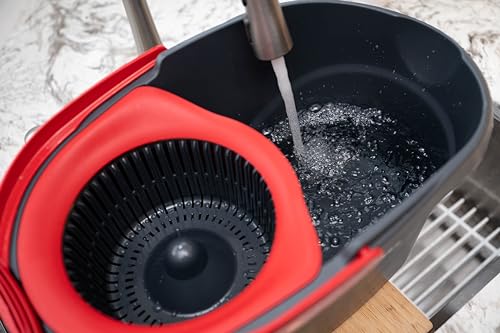O-Cedar EasyWring Microfiber Spin Mop Bucket System J4807