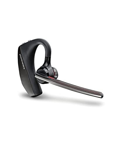 Plantronics - Voyager 5200 (Poly) - Bluetooth Over-the-Ear (Monaural) Headset - Compatible to connect to Cell Phones - Noise Canceling