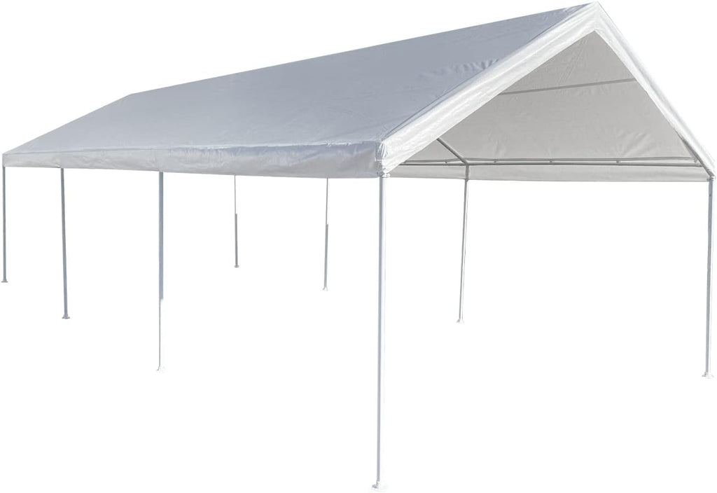 Caravan Canopy Domain Pro 312 12x26 Carport Shelter, White R339