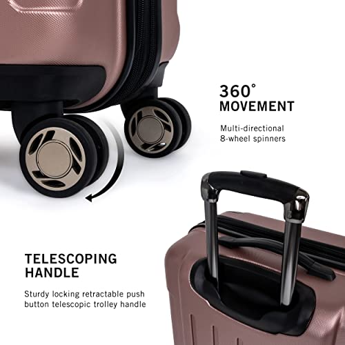 Kenneth Cole REACTION Renegade 20-Inch Expandable Spinner Carry-On Suitcase G7790