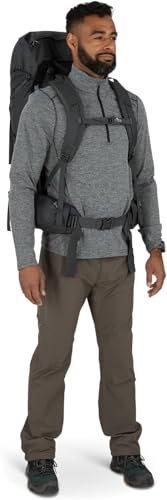 Osprey Rook 50L Men's Backpacking Backpack, Astology Blue/Blue Flame M63653