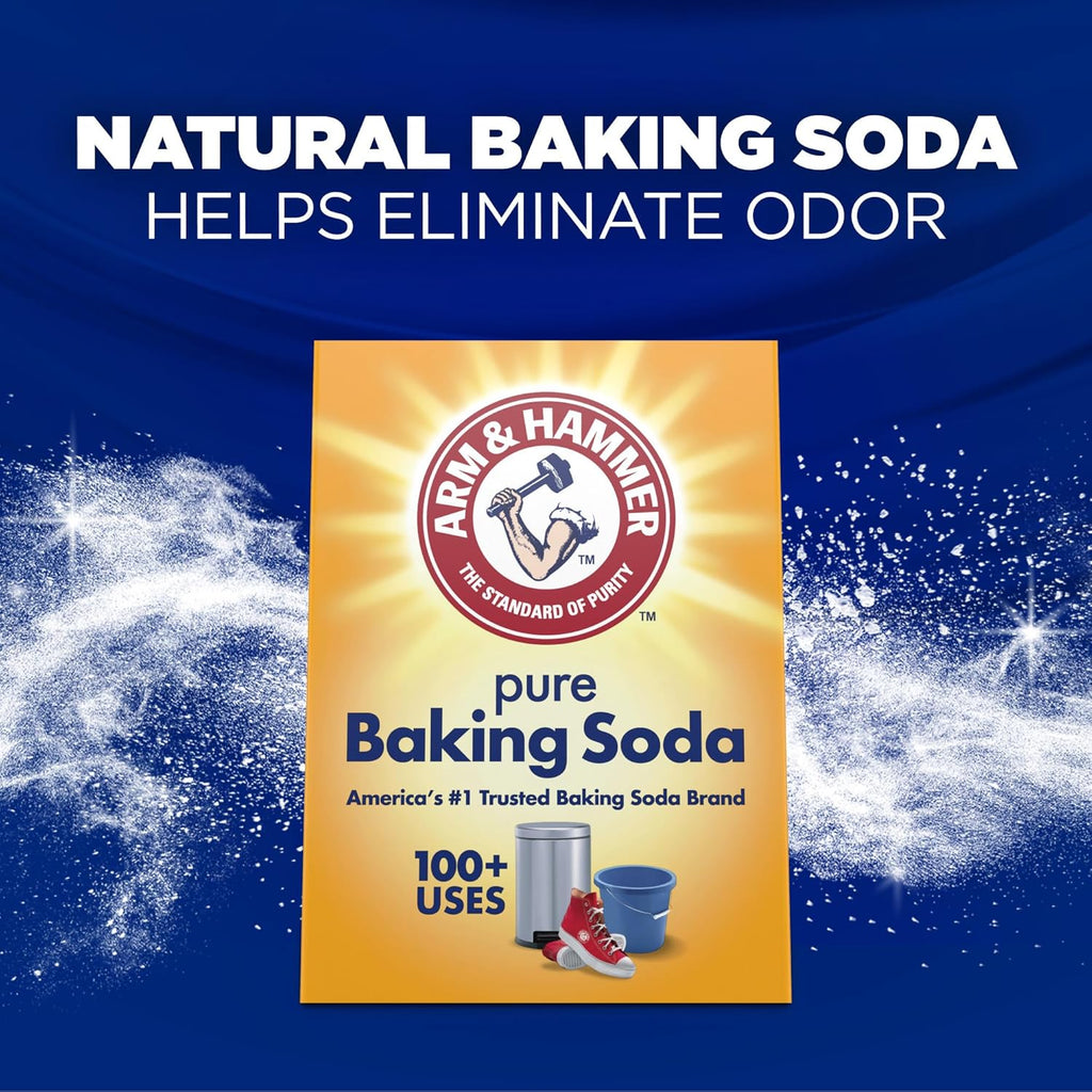 Arm & Hammer Laundry Detergent Powder, Free of Perfume & Dyes, 100 Loads S7263